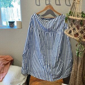 Old navy Stripe midi skirt • size Large